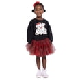thumbnail image 4 of Disney Classics 101 Dalmatians Toddler Girls Graphic Sweatshirt and Tutu Skirt, 2-Piece, Sizes 12M-5T, 4 of 8