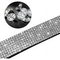 thumbnail image 3 of ORUYROP Collier pour Chien en Strass, Collier Mignon en Daim Doux Étincelant pour Chien Chat Collier en Strass Cristal Diamant pour Animal de Compagnie Chiot (Rose, 38-46 cm), 3 of 5