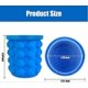 thumbnail image 2 of Ice Cube Tray, Silicone Ice Bucket With Lid, 2 In 1 Portable Ice Cube Maker, Ice Cube Mold Genie, 2 of 2