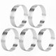 thumbnail image 4 of 9cm Round Dessert Molds Set of 10 for Tarts and Fruit Cakes with Ventilation Holes, 4 of 5