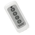 thumbnail image 6 of 4x 433MHZ Wireless  Remote Control White 4-Button Remote Control EV1527 Learning Code Wireless Remote Control, 6 of 7