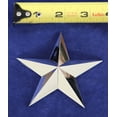 thumbnail image 2 of 3.5" Five Point Star 3d Auto Emblem (90mm, Chrome), 2 of 3