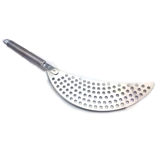 Colador de ollas de acero inoxidable, escurridor con asa, rejilla para filtrar agua, utensilios de cocina