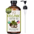thumbnail image 1 of Aceite de ricino VITAL AFFAIR Botella de vidrio orgánico prensado en frío de 240 ml, 1 of 9