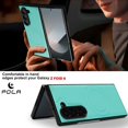 thumbnail image 4 of ELEHOLD Case for Samsung Galaxy Z Fold 6, Shockproof Magnetic Case Hard PC Slim Phone Cover,Mint, 4 of 11