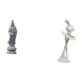 thumbnail image 1 of Estatua de Guan Yin,Estatua de Guan Yin para decoración del hogar.,Figura de escritorio,Estatua de bailarina de ballet,adorno de escritorio,decoración del hogar,Estatua de bailarina, 1 of 8