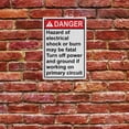 thumbnail image 5 of ESD Static Electrical Shock Hazard Sign, Industrial ESD Static Sign 8"x12" UV Resistant for Indoor Outdoor, 5 of 7