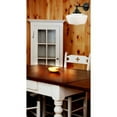 thumbnail image 2 of Kenroy Home Cambridge Aged Metalwith Clear Glass 1 Light Sconce, 2 of 2