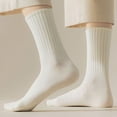 thumbnail image 7 of 6 Pack Womens Crew Socks, Lightweight Thin Casual Crew Socks Size 5-10, 7 of 7