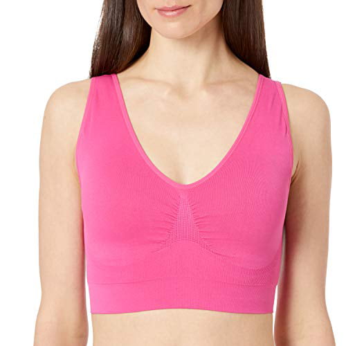 Ahh By Rhonda Shear Women's Generation Bra with Removable Pads, Pink, Small