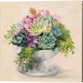 thumbnail image 2 of Great Art Now Festive Succulents by Julia Purinton 2 Piece Canvas Art Set Each 14"W x 14"H, 2 of 3