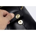 thumbnail image 2 of SCHLATUM Sling Bag for Men Genuine Leather Small Crossbody Bag Men Casual Chest Bag Sling Backpack with USB Cable Hole, Black, 2 of 8