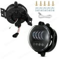 thumbnail image 3 of Pair of LED Fog Lights For Dodge Ram 1500 2002-2008 / Ram 2500 3500 2003-2009 Pickup Truck, 3 of 14