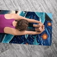 thumbnail image 5 of Shark Gym Towel with Storage Bag, 72.8"x26.8", Suitable for Yoga, Pilates, Fitness - Yoga Blanket, Hot Yoga Towel, Yoga Towels Included, 5 of 6