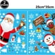 thumbnail image 5 of hojas de calcomanías navideñas para ventanas, Papá Noel, ciervo, muñeco de nieve, copo de nieve, decoración para niños, hogar, escuela, oficina, fiesta de vacaciones de invierno, 5 of 5