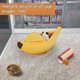 thumbnail image 4 of Cama para Gatos Banana, Cama para Mascotas, Cama para Mascotas para Gatos, Preciosos Suministros para Mascotas para Gatos, Gatitos, Conejos, Perros pequeños, Amarillo, 4 of 6