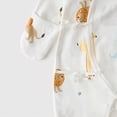 thumbnail image 6 of CAUYDY Newborn Boy Coming Home Outfits Baby Clothing 0 3 6 9 Months 1T 2T Preemie Long Sleeved Sleepers Infant Boys Romper Fall Winter Toddler Pajamas Yellow for Sizes 1-3 Months, 6 of 6