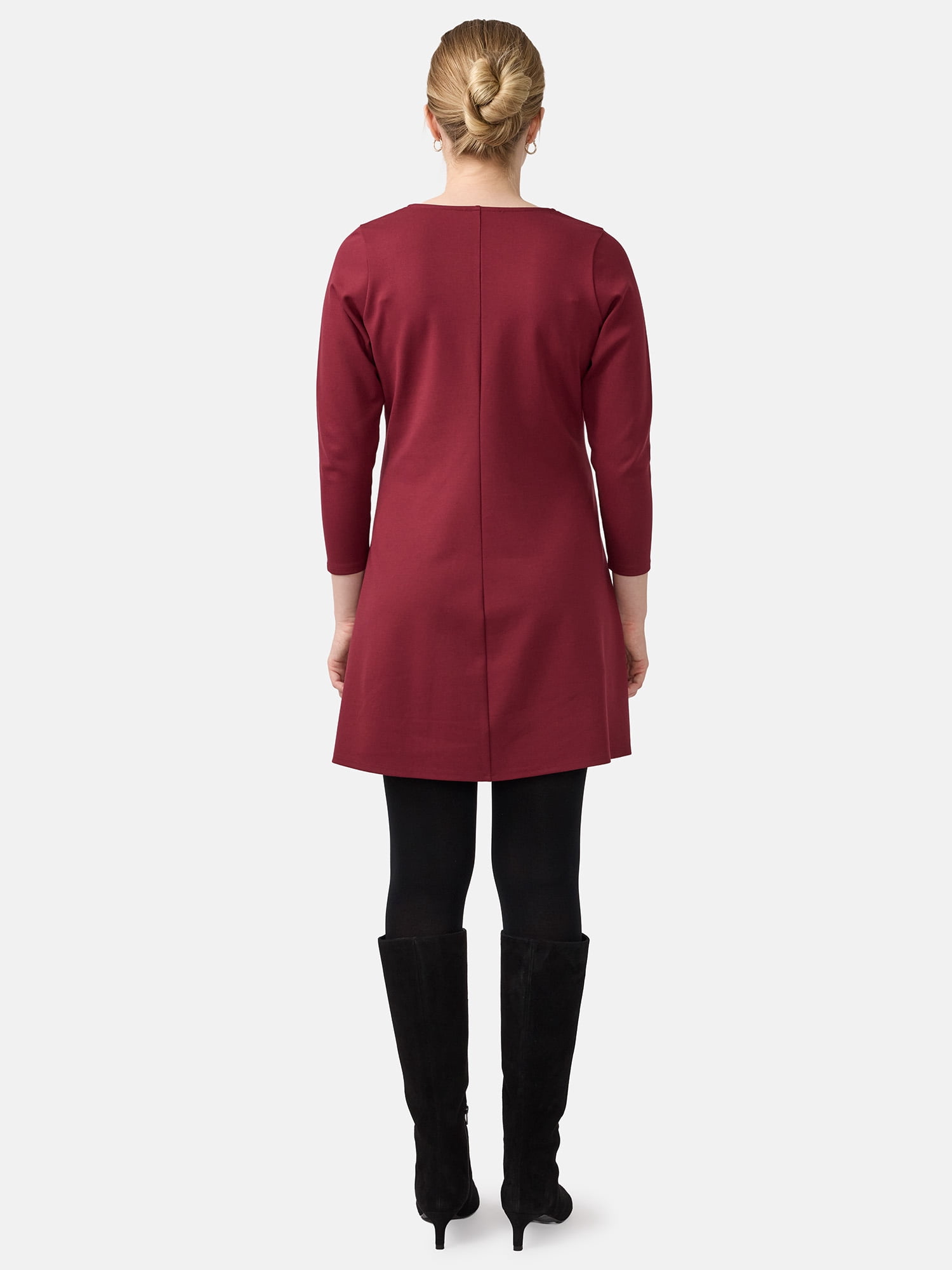Ingrid & Isabel For Every Belly Women’s Maternity Pintuck Mini Dress, Sizes S-XXL