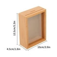 thumbnail image 3 of SPOORYYO Wooden Multifunctional Children's Savings Can, Desktop Iron Family Album PVC Photo Frame, Modern Minimalist Design, Perfect for Home Decor and Gifts, 3 of 9