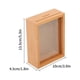 thumbnail image 2 of Álbum de madera creativo multifuncional para niños, álbum de madera de 6 y 7 pulgadas, álbum familiar de hierro, marco de fotos de PVC, álbum multifuncional., 2 of 8