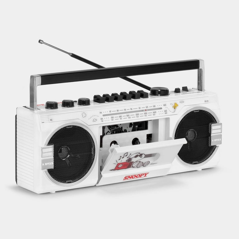 Peanuts Snoopy BX-85 Cassette Player Boombox - Walmart.com