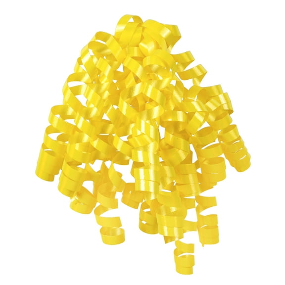 12 Packs: 2 ct. (24 total) 30" Yellow Twisty Bows by Celebrate It