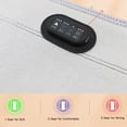thumbnail image 3 of Abdominal Heating Belt, 3 Gears Massage 3 Adjustable Timing 5000mAh Battery Electric Heat Waist Belt 45 degrees Celsius  55 degrees Celsius  65 degrees Celsius  Temp Control  for, 3 of 7
