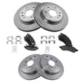 thumbnail image 3 of TRQ Front and Rear Brake Pad & Rotor Kit Brake Pads Brake Rotor Ceramic Fits Select 2008-2017 Buick Enclave 2009-2017 Chevrolet Traverse 2007-2016 GMC Acadia 2007-2010 Saturn Outlook, 3 of 5
