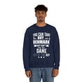 thumbnail image 3 of Can't take the Danish Pride out of the boy Unisex Sweatshirt S-2XL Denmark, 3 of 6