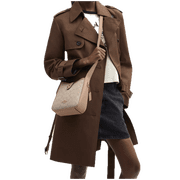 Coach Mini Hadley Crossbody Bag With Signature Canvas