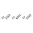 thumbnail image 2 of ZheElen Silver Copper Light String For Christmas Tree Decorations Easy To Install And Dazzling Ribbon Lights Silver white light 2 meters 20 lights 3Set, 2 of 6
