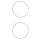 thumbnail image 2 of 2X Juego de de Globo Grande Soporte de Columna Kit de de Base Decoración 60 cm, 2 of 5