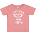 thumbnail image 3 of Inktastic Handpicked for Earth by My Pappy in Heaven with Angel Wings Boys or Girls Baby T-Shirt, 3 of 5