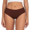 thumbnail image 1 of Fotbe Brown Calzones Estampados para Mujer – Ropa Interior de Algodón, Cómoda, Suave y Elástica-4X-Large, 1 of 6