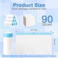 thumbnail image 5 of Aoruefar 90 Count Extra Large Cat Litter Box Trash Bags, Cat Litter Waste Receptacles Bags for Cleanpethome Self-Cleaning Cat Litter Box, 5 of 8