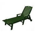 thumbnail image 2 of POLYWOOD&reg; Nautical Stackable Wheeled Chaise with Arms, 2 of 4