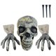 thumbnail image 2 of Verde para insertar traje de calavera decoración de terror accesorios de diseño de casa fantasma Wmkox8yii gf11481, 2 of 9