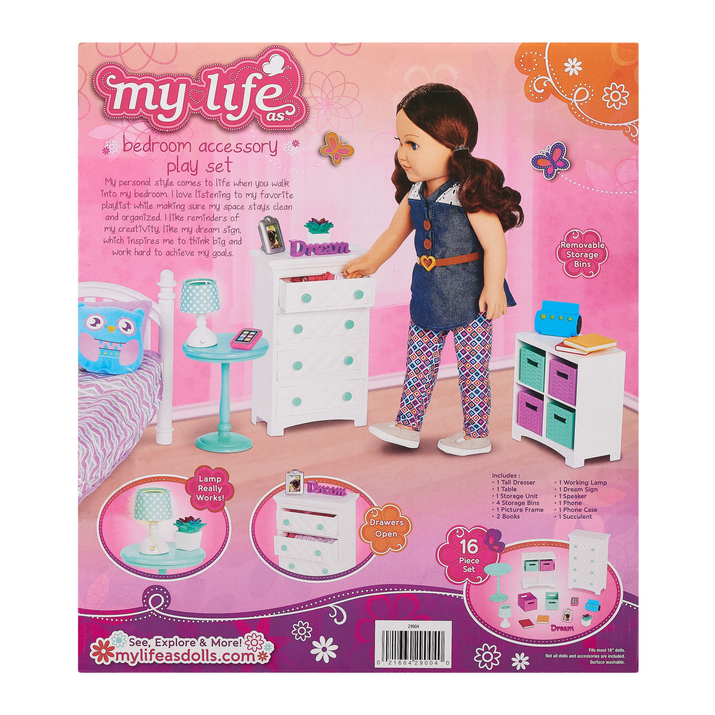 Details about   American My Life As Flower Garden Play Set 18" Doll Accessories 11 Piece lot new 