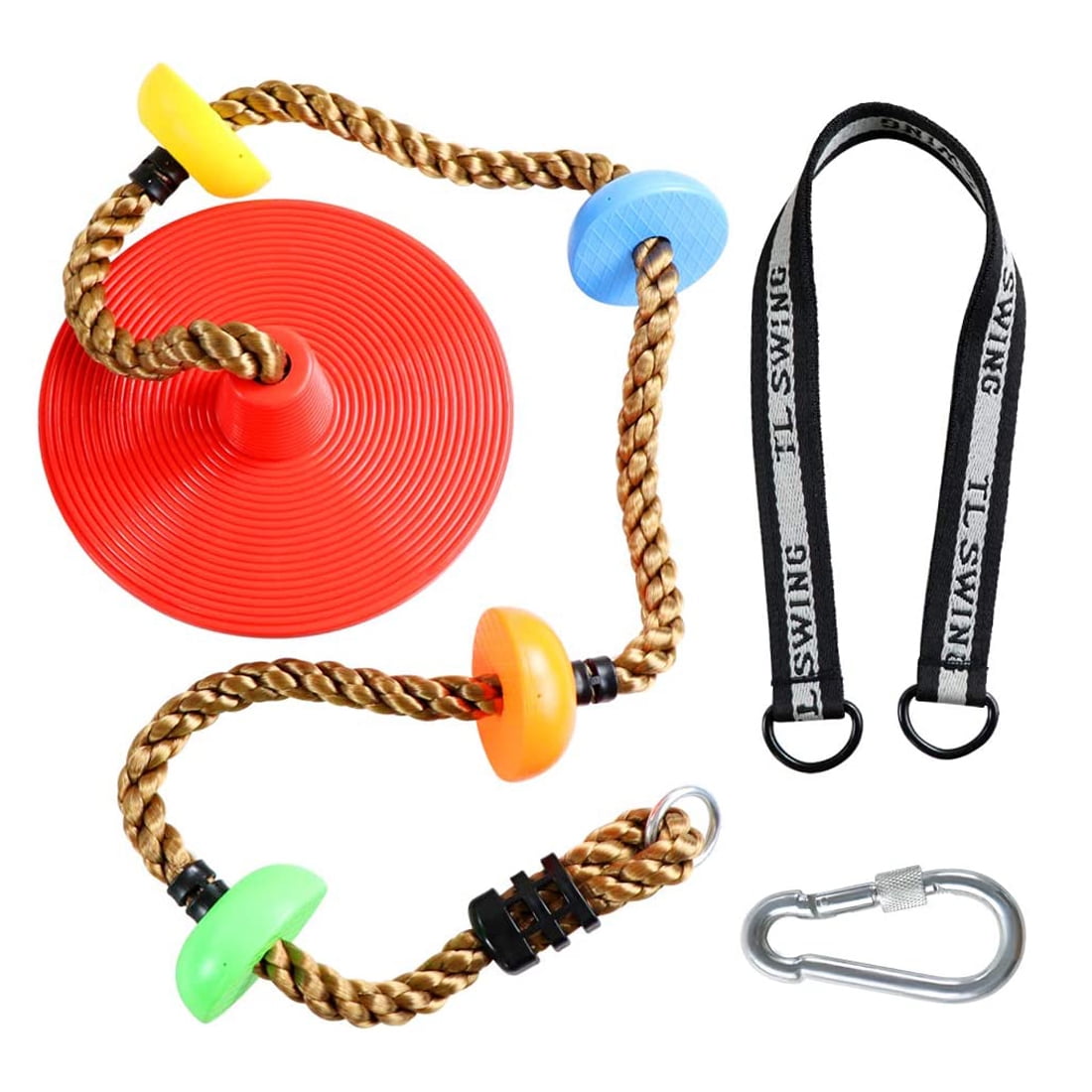 Spinning Attachment for Tire Swings Activity Zone Swing Swivel Spinner Climbing Rope and Swing Set Accessories 
