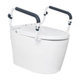 thumbnail image 6 of KFFKFF Toilet Safety Rail with 300lbs Capacity, Adjustable Width for Various Toilets, Simple Setup, Grab Bars with Cushioned Armrests for Elderly, Disabled, and Individuals with Limited Mobility, 6 of 9