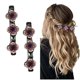thumbnail image 1 of Pinzas para el cabello trenzadas con piedras de cristal brillantes, pinzas para el cabello trenzadas para mujeres, pinzas para el cabello trenzadas con piedras de cristal, pinzas para el cabello trenz, 1 of 6