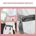 thumbnail image 3 of MLINS 2PCS Robe Belt Replacement Robe Strap Bathrobe Ties Hotel Bathrobe Belt Replacement Robe Tie Bathrobe Belt for Both Men and Women, 3 of 8