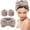 Mocha, variant on Spa Headband Wristband Set, Face Washing Headband for Women, Soft Microfiber Makeup Skincare Hair Wrap, Facial Mask Shower Accessories, Gifts for Teen Girls