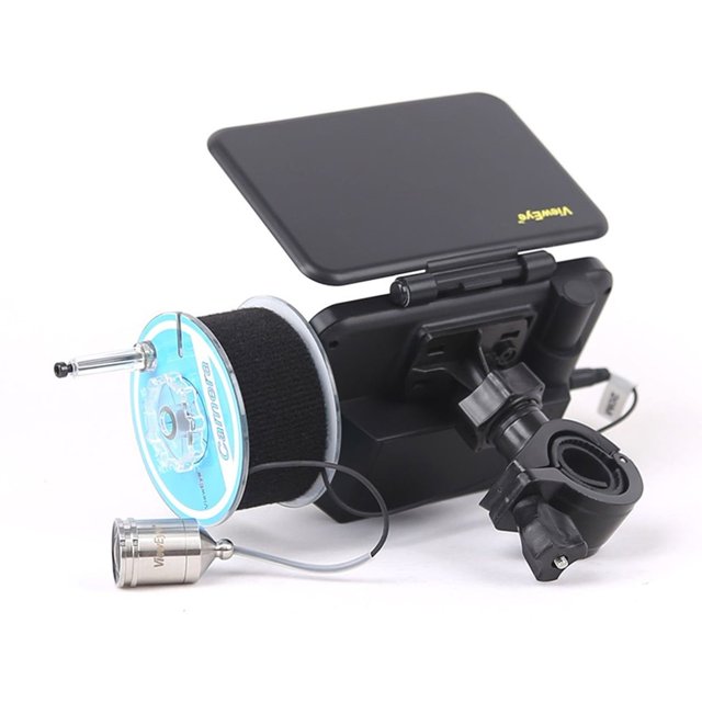 20M 1000TVL Fish Finder Underwater Fishing Video Camera Monitor AntiSunshine Shielf Sunvisor Infrared IR LED ,Easy to Use
