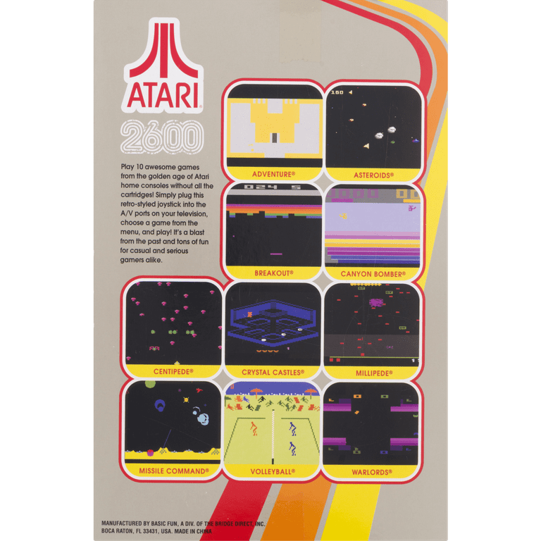 Atari 2600 Plug and Play Joystick, 09560 - Walmart.com