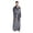 Grey, variant on Mens Robes Big and Tall Full Length Shawl Collar Long Plush Robe (Grey,S/M)