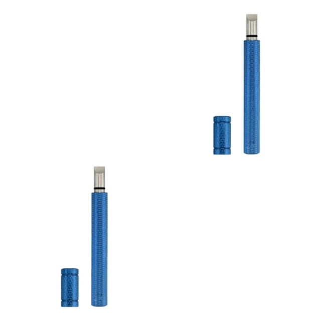 Advancent El cuchillo de limpieza de palos de golf de grado profesional para un barrido limpio y práctico está disponible 11 * 1.2 cm azul 11*1.2 cm azul 2Conjunto
