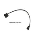 thumbnail image 2 of 4-Pin Molex Male to 3-Pin/4-Pin PWM Fan , PC Fan Power Extension Cable Converter, 2 of 8