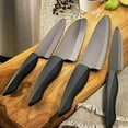 thumbnail image 4 of Kyocera Innovation Series 7" Chef's Knife w/Soft Grip Handle, Black Blade, 4 of 5