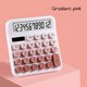thumbnail image 1 of Solar Calculator High Color Dopamine 12 Bit Mechanical Key Scientific Computer, 1 of 3